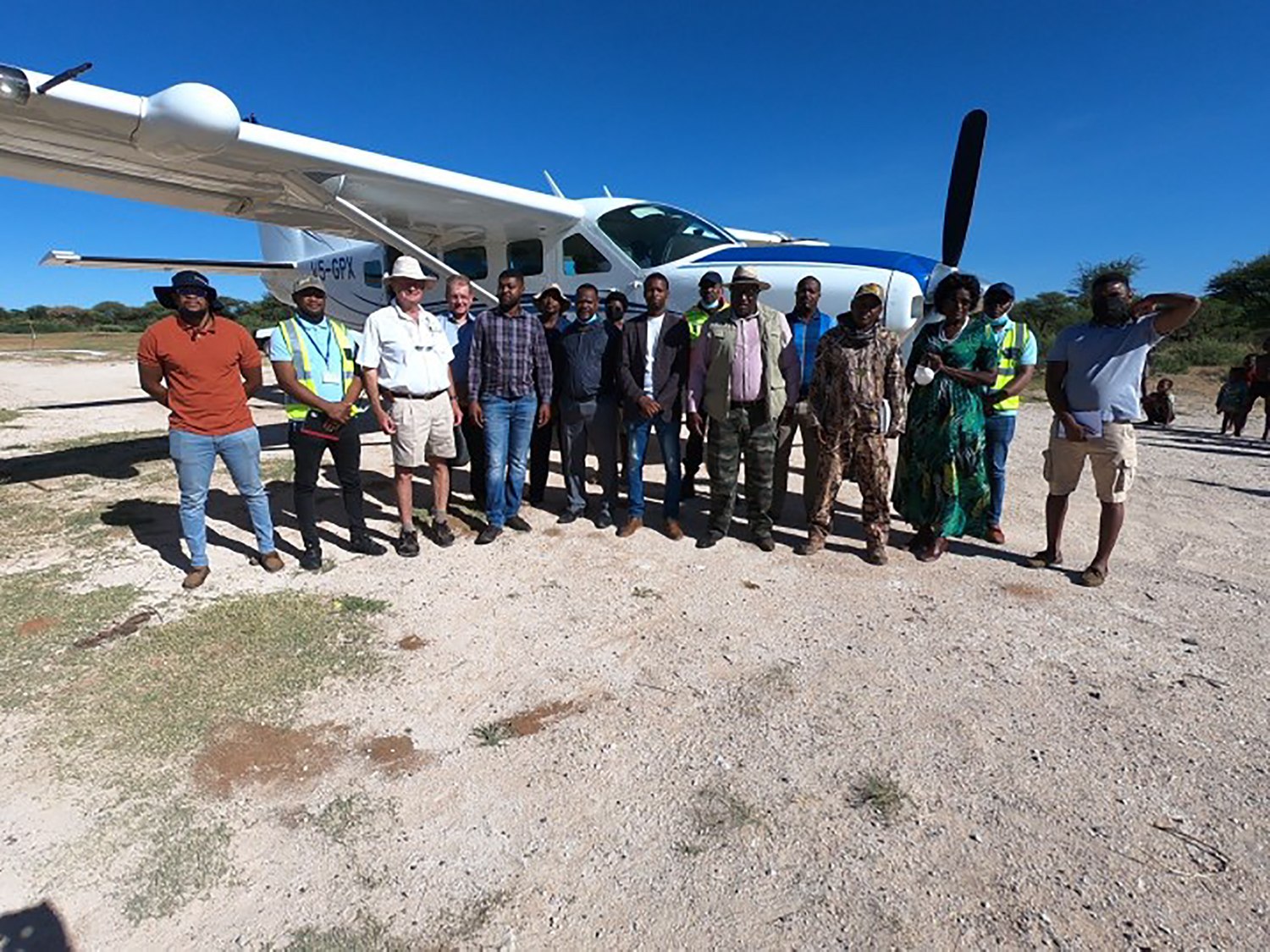 Aerodrom Familiarization Tour NCAA Delegagtion